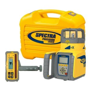 Spectra Precision GL622N dual grade laser kit with HL760 receiver and carrying case product image