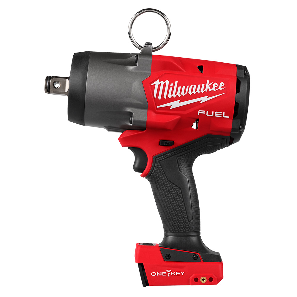 MILWAUKEE 2964-20 M18 FUEL 3/4″ High Torque Impact Wrench with ONE-KEY product image showing lanyard loop, without battery.