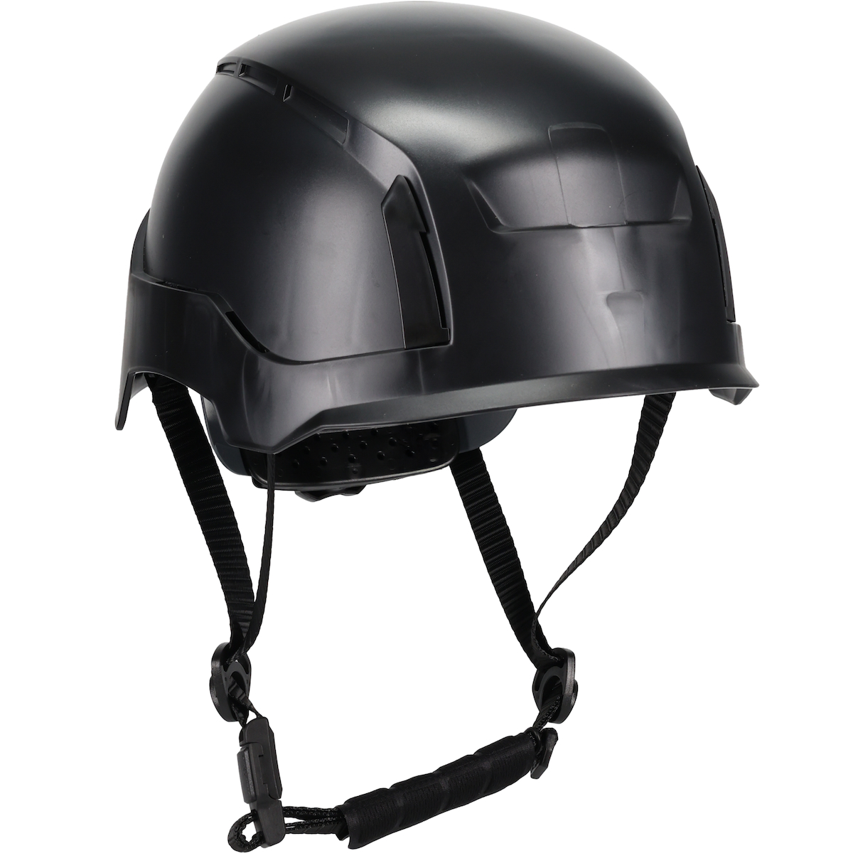 PIP RZRBack Black Safety Helmet, Type 2 w/ Chinstrap, Class E